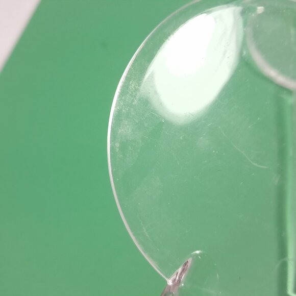 Lucite Acrylic Salad Serving Fork & Spoon Set clear Acrylic Modern Utensils MCM - Picture 3 of 12